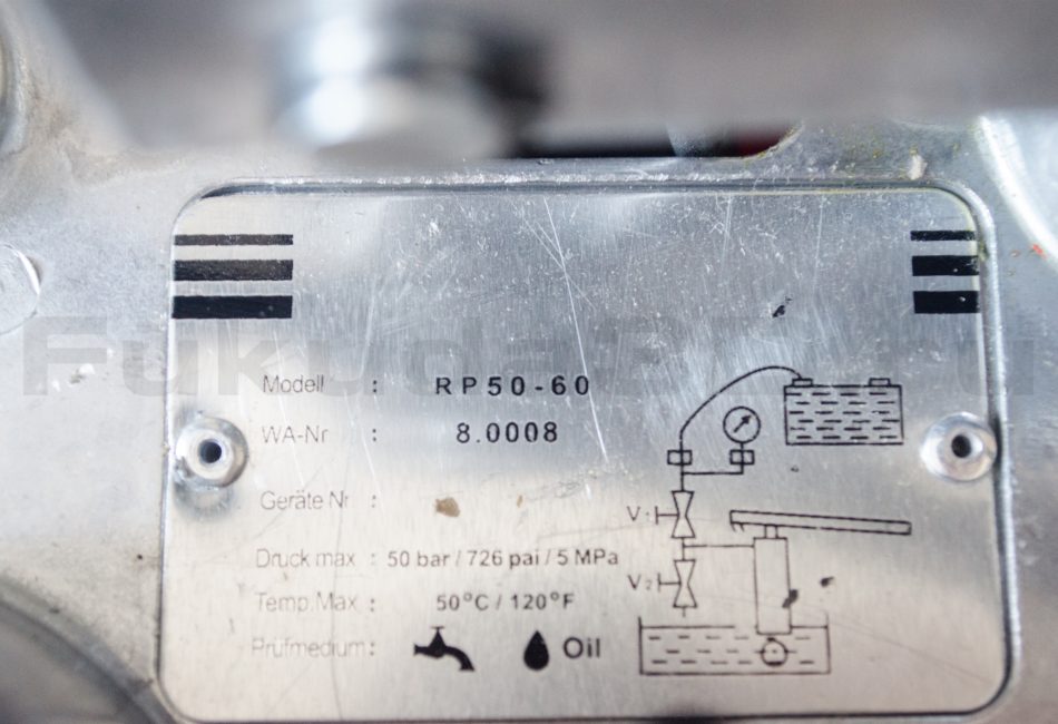 Ручной опрессовщик RP-50 - модель и характеристики