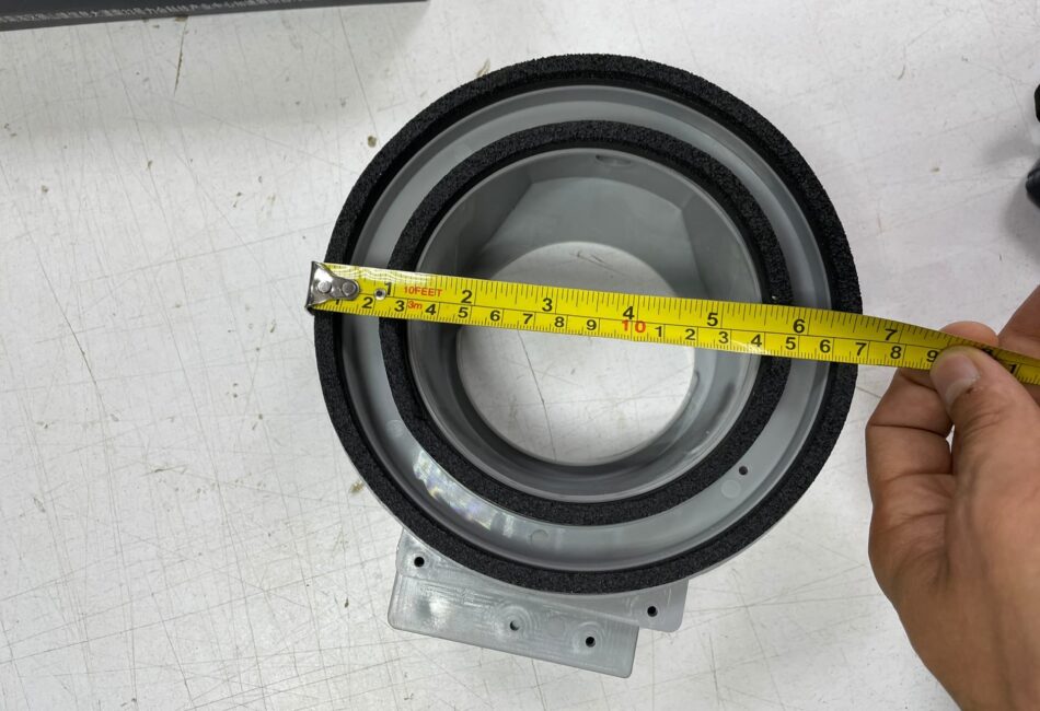 Аккумуляторное беспроводное водосборное кольцо до 90 мм размеры кольца